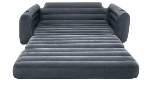 Intex Sofa Rozkładana, Czarny, 203 x 224 x 66 cm Intex Sofa Rozkładana, Czarny, 203 x 224 x 66 cm