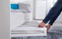roba Łóżeczko składane Fold Up 60 x 120 - Składane łóżeczko dla niemowląt z drewna