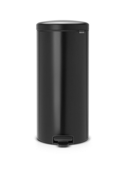 Brabantia NewIcon Kosz na Śmieci, Czarny Matowy, 30 L