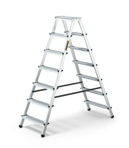 Drabest Drabina HOME aluminiowa dwustronna 7 stopni 125 kg