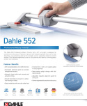 Dahle Gilotyna do Papieru, Srebrny/Niebieski, A3