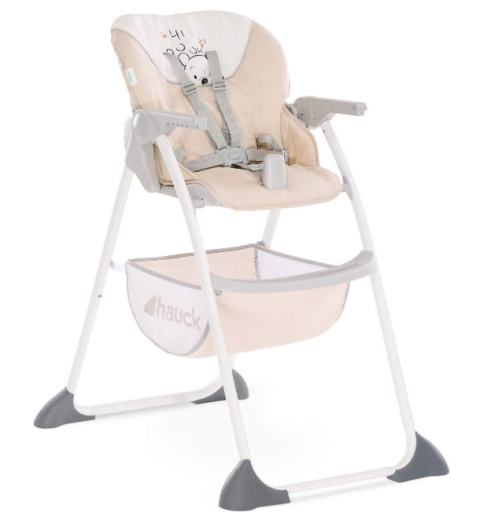 Hauck Sit'n Fold Disney wysokie krzesło dziecięce Pooh Cuddles, łatwe w składaniu, dla dzieci od 6. miesiąca życia Hauck Sit'n Fold Disney wysokie krzesło dziecięce Pooh Cuddles, łatwe w składaniu, dla dzieci od 6. miesiąca życia