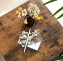 Vasagle Vintage Stolik Kawowy, Metal, Czarny, 55 x 45 x 55 cm Vasagle Vintage Stolik Kawowy, Metal, Czarny, 55 x 45 x 55 cm