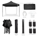 AllSeasonsGazebos – ultra-mocny pawilon błyskawiczny 3x3 m, wodoodporny
