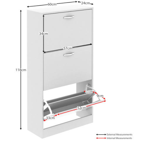 Szafka na buty Shoe Cabinet Vida Designs Szafka na buty Shoe Cabinet Vida Designs