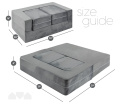 Milliard Kids Couch – Modułowa Sofa dla Dzieci (Szara)