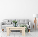 Stolik Kawowy Alaska – Drewniany Stolik Cambria z Regulowaną Wysokością, 90 x 50 x 46/57 cm Stolik Kawowy Alaska – Drewniany Stolik Cambria z Regulowaną Wysokością, 90 x 50 x 46/57 cm