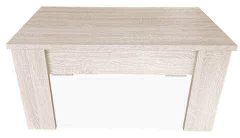 Stolik Kawowy Alaska – Drewniany Stolik Cambria z Regulowaną Wysokością, 90 x 50 x 46/57 cm Stolik Kawowy Alaska – Drewniany Stolik Cambria z Regulowaną Wysokością, 90 x 50 x 46/57 cm