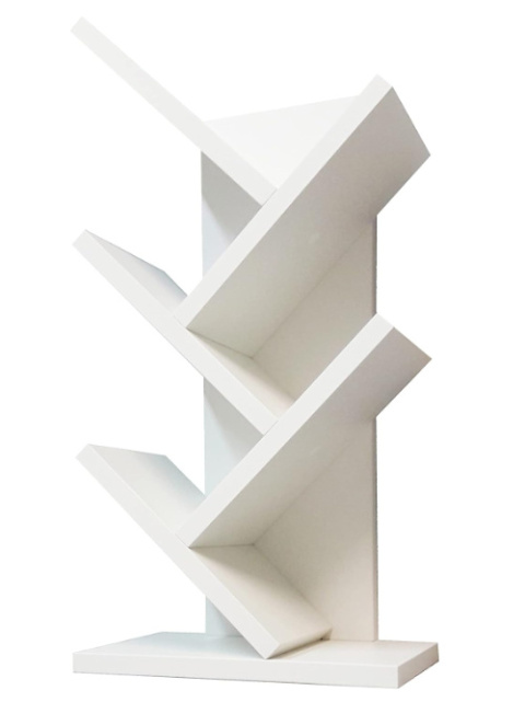 Henor – Regał stołowy w kształcie drzewa, biały, 30 x 61 x 18 cm Henor – Regał stołowy w kształcie drzewa, biały, 30 x 61 x 18 cm
