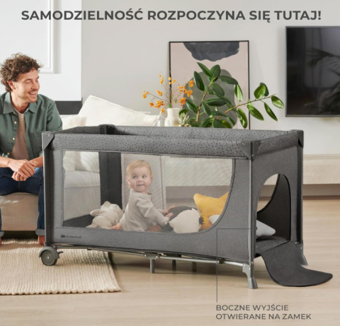 Kinderkraft JOY 2 Łóżeczko Turystyczne 2 w 1 Kinderkraft JOY 2 Łóżeczko Turystyczne 2 w 1