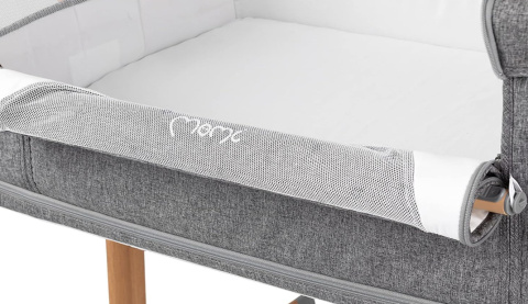 MoMi SMART BED – Łóżeczko 4w1, Szary, 55 x 95 cm MoMi SMART BED – Łóżeczko 4w1, Szary, 55 x 95 cm
