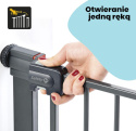 Safety 1st Secure Tech Simply Close – Rozsuwana Bramka Zabezpieczająca, Biała 109-111, 107